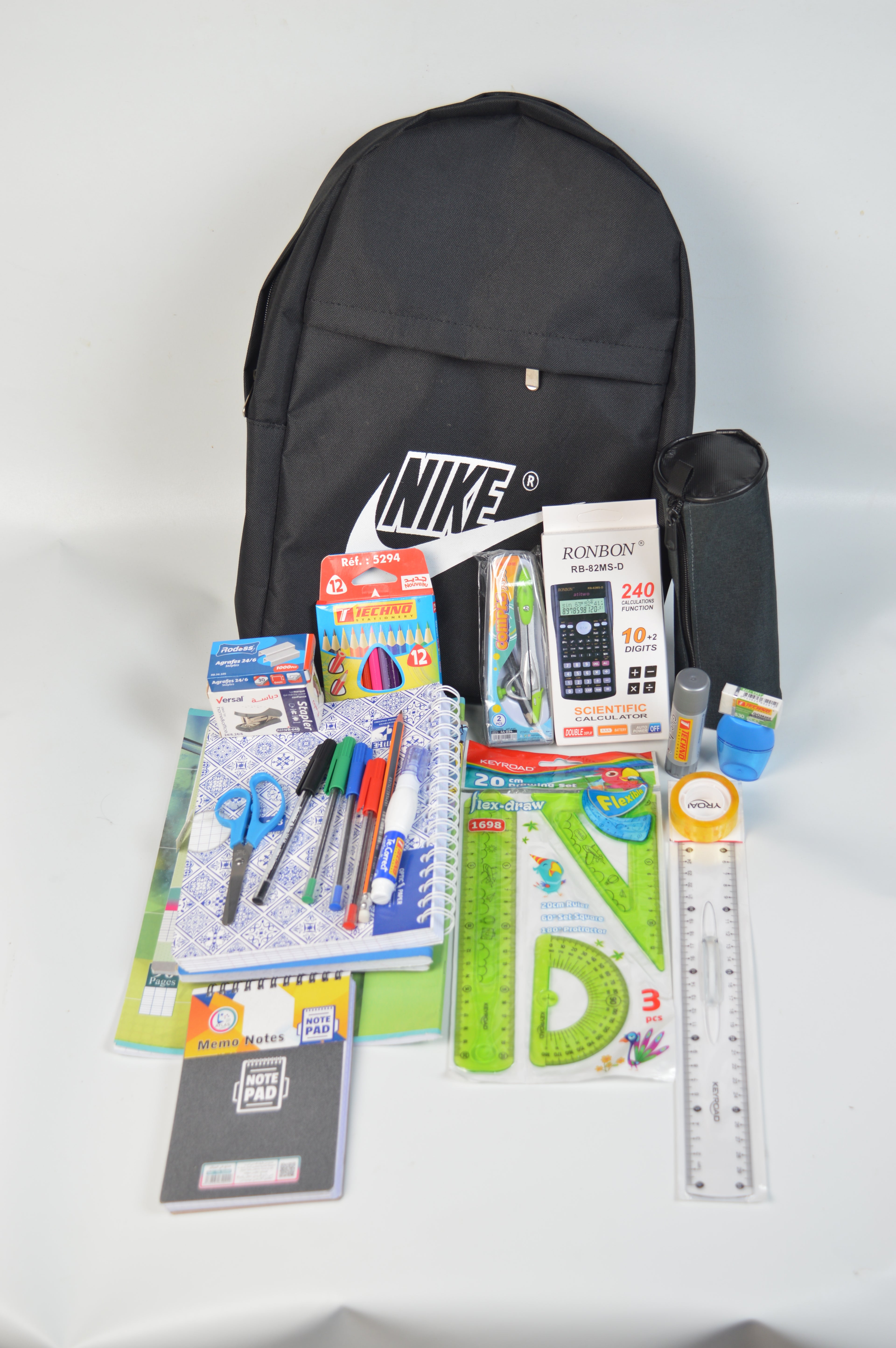 pack d'affaires scolaires